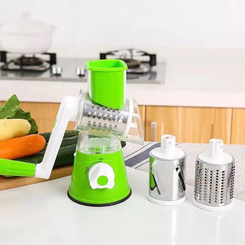 Vegetable Cutter Multifunctional Manual Rotary Cheese Grater Shredder