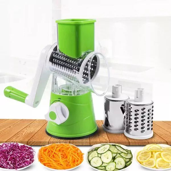 Vegetable Cutter Multifunctional Manual Rotary Cheese Grater Shredder